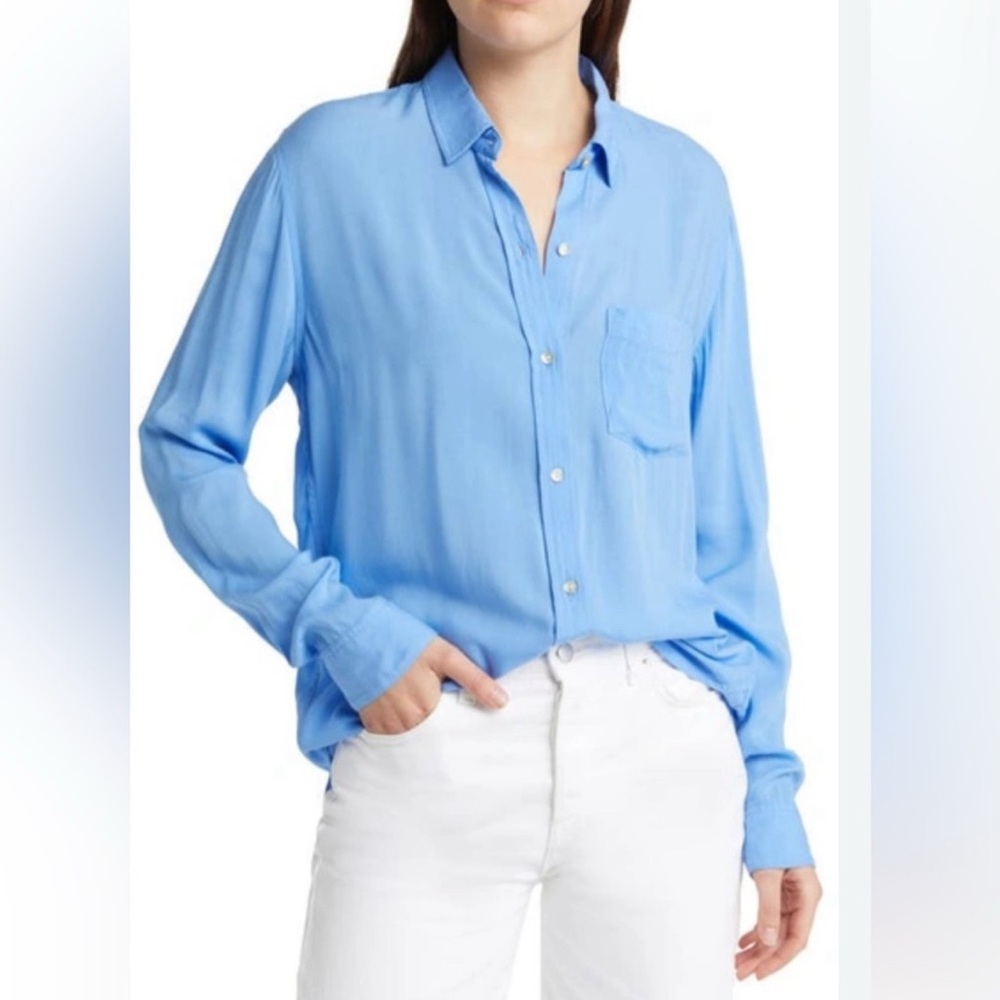 Rails Gaia Iris Button Down Blouse